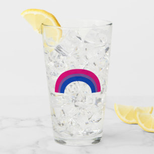 Copo De Pint Arco-Íris Bissexual