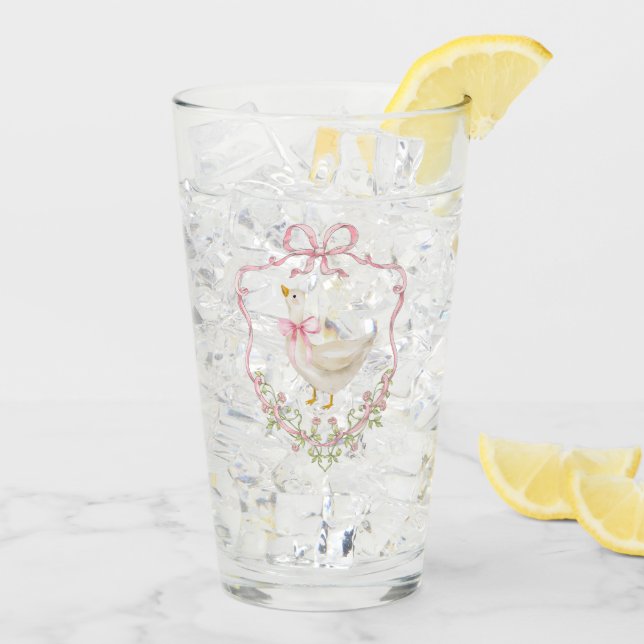 Copo De Pint Arco rosa, ganso, chá (Gelo traseiro)