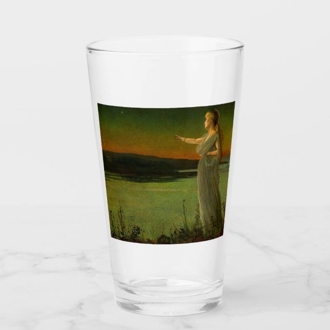 Copo De Pint Ariadne em Naxos John Atkinson Grimshaw (Frente)