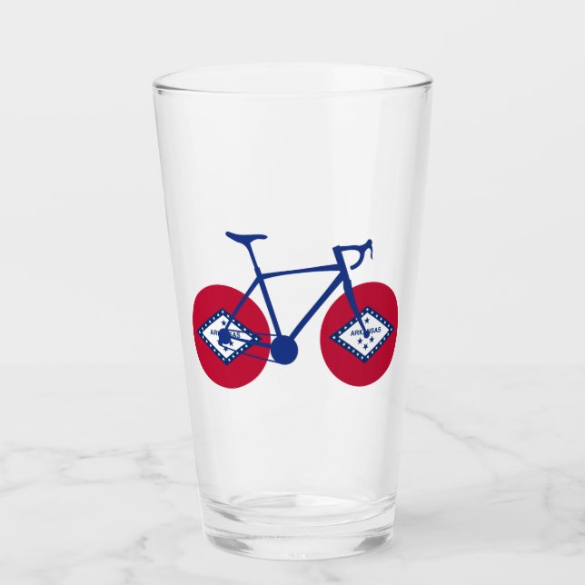 Copo De Pint Arkansas Flag Cycling (Frente)