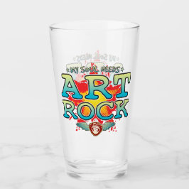 Copo De Pint Art Rock Soul Glass Tumbler