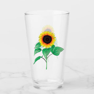 Copo De Pint Art Sunflower