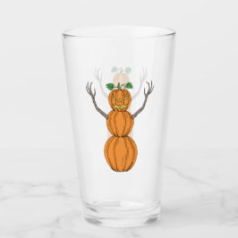 Copo De Pint Arte de Halloween do Homem Abóbora