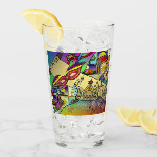Copo De Pint Arte de impressão luminosa da celebração do Purim