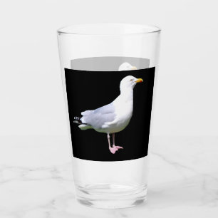 Copo De Pint Arte de Vida Selvagem de Pé de Gaivota Costeira Mi