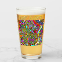 Arte Fantástica de Esboço - Flores de Abstrato 1