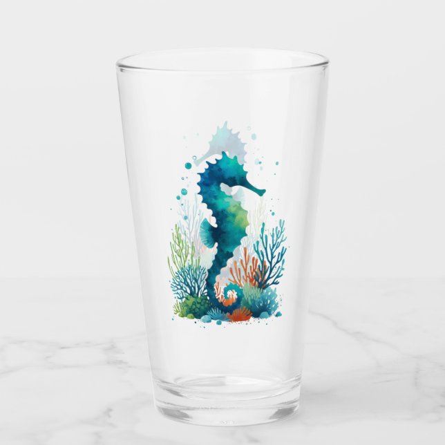 Copo De Pint Arte marítima náutica/praia/costeira (Frente)