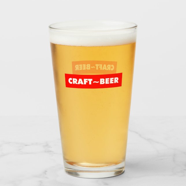COPO DE PINT ARTESANATO ~ CERVEJA (Frente (Preenchido))