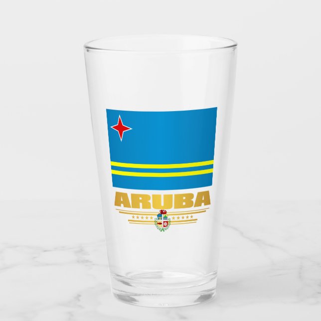 Copo De Pint Aruba (Frente)