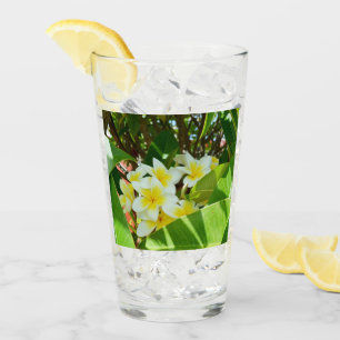 Copo De Pint Árvore Amarela Frangipani, Vidro De Bebida