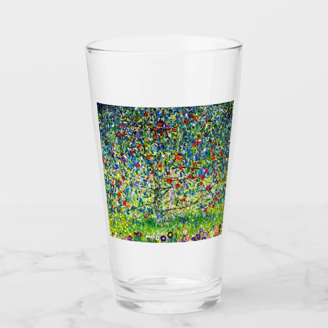 Copo De Pint Árvore da Apple Gustav Klimt (Frente)
