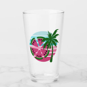 Copo De Pint Árvore de Palma de Férias de Verão