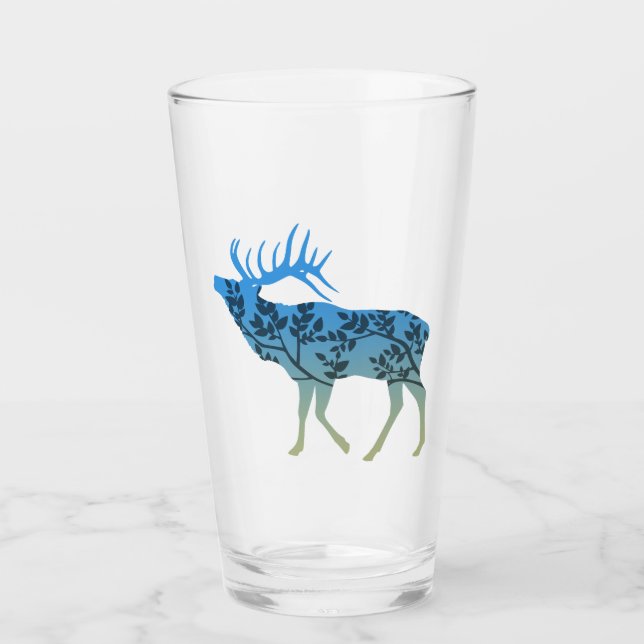 Copo De Pint Árvore Elk (Frente)