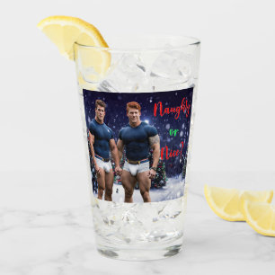 Copo De Pint Árvores de Natal brilhantes do SlipperyJoe dois mu