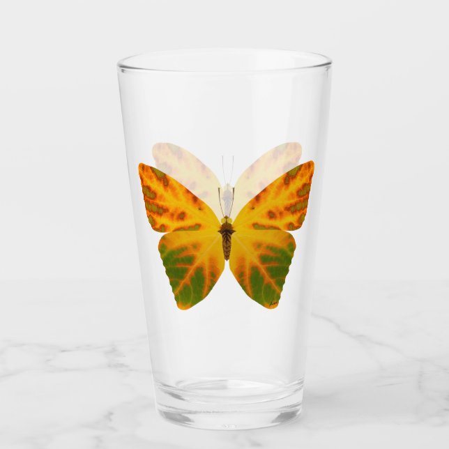 Copo De Pint Aspen Leaf Butterfly 1 (Frente)