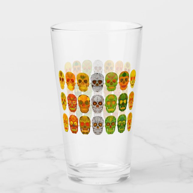 Copo De Pint Aspen Leaf Skull Poster 2018 (Frente)