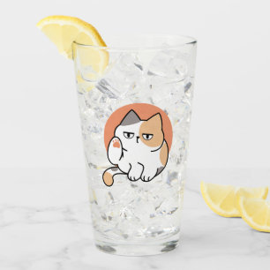 Copo De Pint Atitude de Gato Preguiçoso – Muito Entediado para 