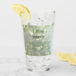 Copo De Pint August Birthstone Peridot design