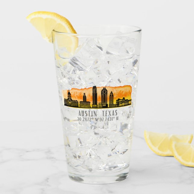 Copo De Pint Austin Skyline Latitude (Gelo frontal)