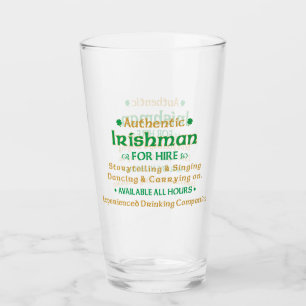 Copo De Pint Autêntico Irlandês Por Aluguer Engraçado