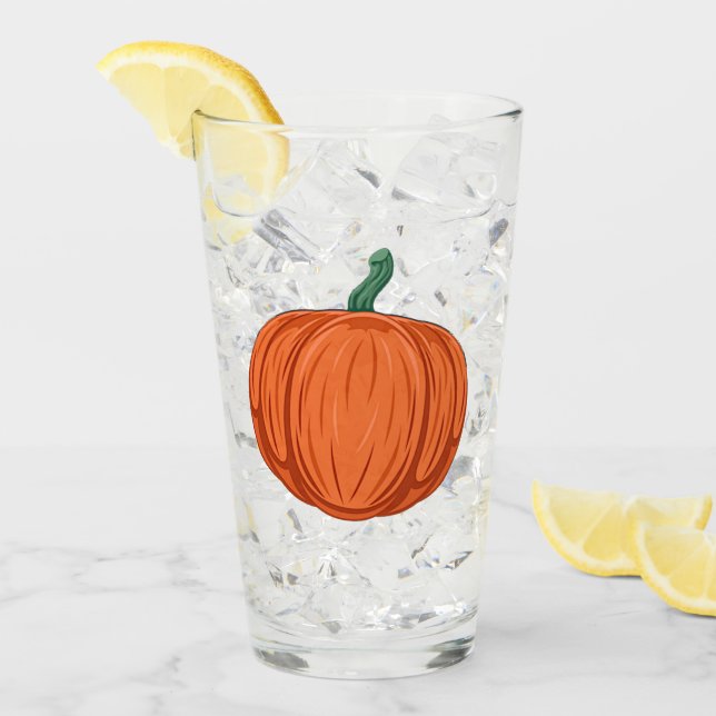 Copo De Pint Autumn Pumpkins (Gelo frontal)