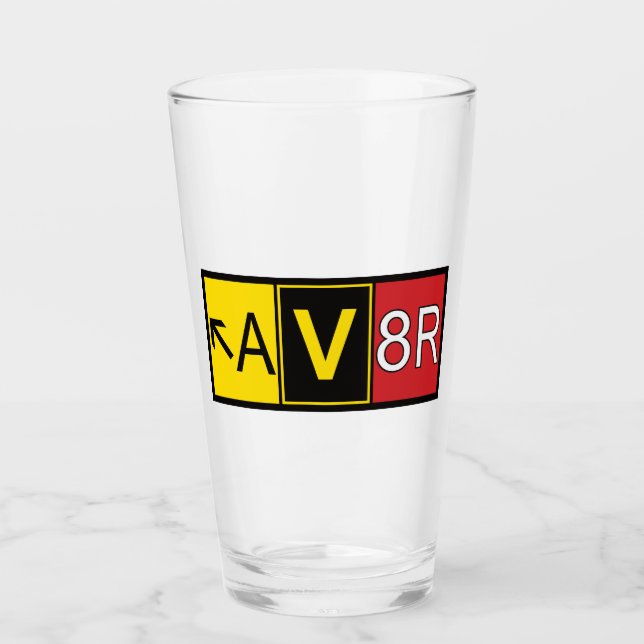 Copo De Pint Aviador - AV8R - (Frente)