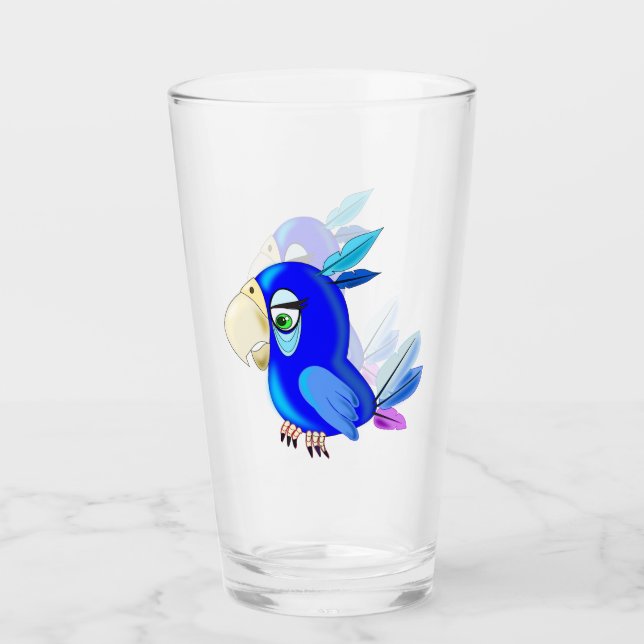 Copo De Pint Azul-papagaio (Frente)