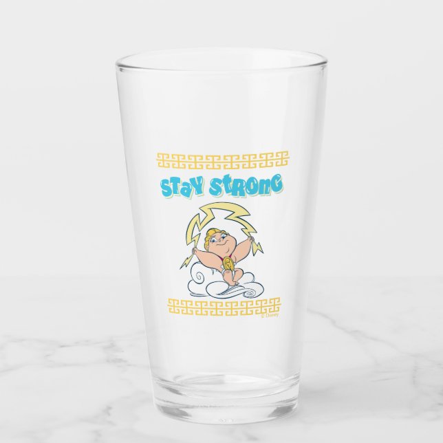 Copo De Pint Baby Hercules - Stay Strong Glass (Frente)
