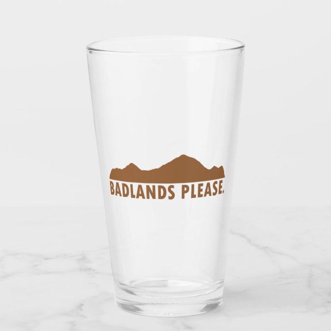 Copo De Pint Badlands Por Favor (Frente)
