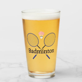 Copo De Pint Badminton Design