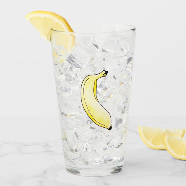Copo De Pint banana a cores (Gelo frontal)