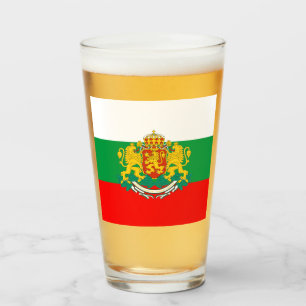 Copo De Pint Bandeira búlgara+casaco de armas