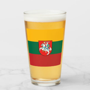 Copo De Pint Bandeira-casaco de armas da Lituânia