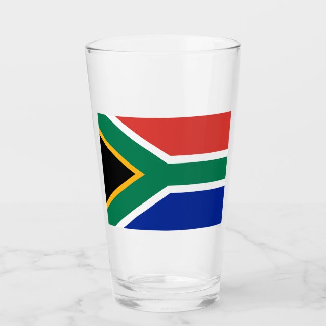 Copo De Pint Bandeira da África do Sul (Frente)