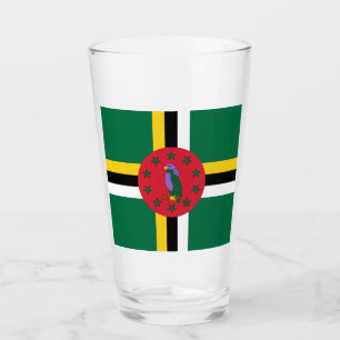Copo De Pint Bandeira da Domínica