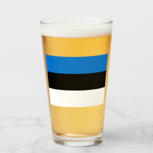 Copo De Pint Bandeira da Estônia