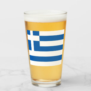 Copo De Pint Bandeira da Grécia
