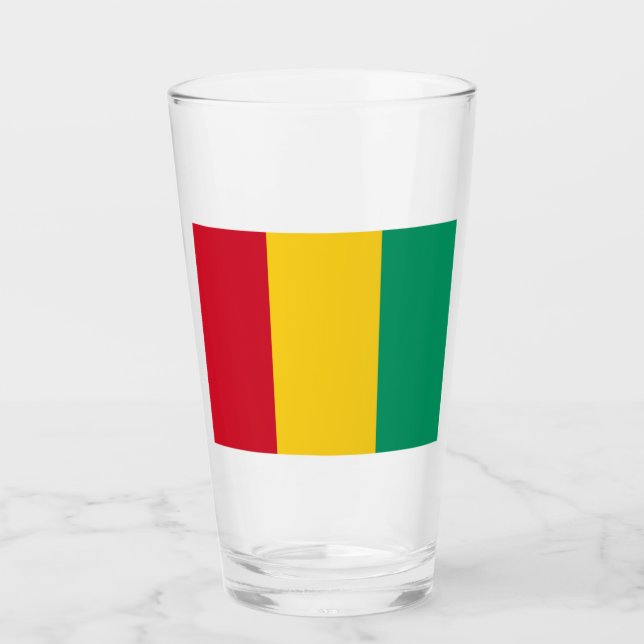 Copo De Pint Bandeira da Guiné (país africano) (Frente)