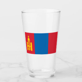 Copo De Pint Bandeira da Mongólia
