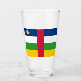 Copo De Pint Bandeira da República Centro-Africana (RCA)