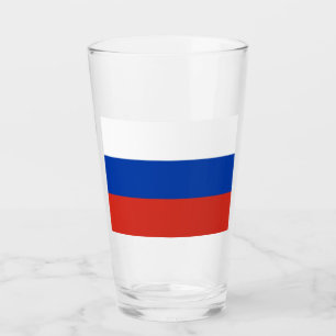 Copo De Pint Bandeira da Rússia (Rússia)