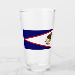 Copo De Pint Bandeira da Samoa Americana