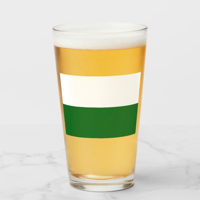Copo De Pint Bandeira da Saxónia (Estado alemão) (Frente (Preenchido))