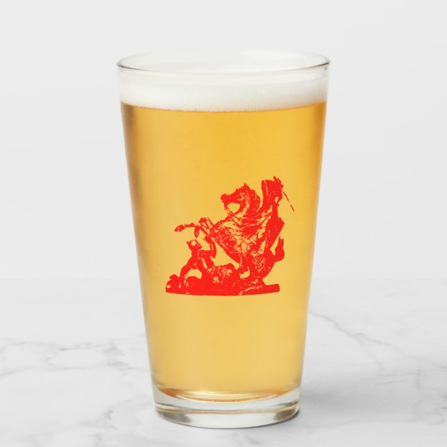 Copo De Pint Bandeira das Crianças de Gaspard - Tumbler de Vidr (Frente (Preenchido))