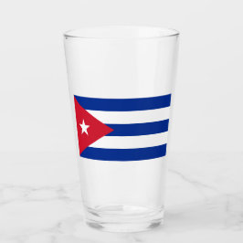 Copo De Pint Bandeira de Cuba