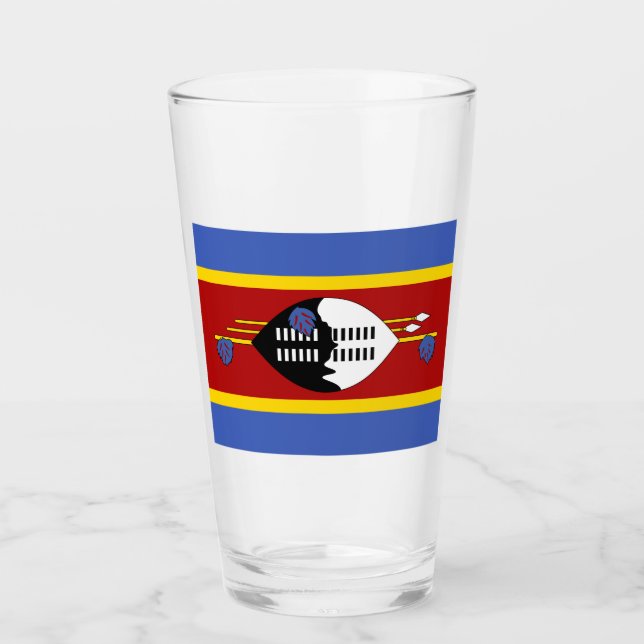 Copo De Pint Bandeira de Eswatini (Suazilândia) (Frente)
