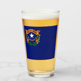 Copo De Pint Bandeira de Nevada