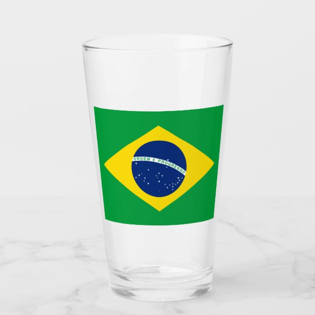 Copo De Pint Bandeira do Brasil (Frente)