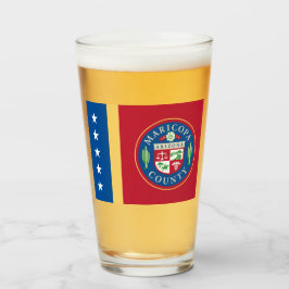 Copo De Pint Bandeira do Condado de Maricopa (Arizona)