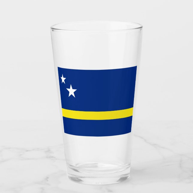 Copo De Pint Bandeira do Curaçau (Frente)